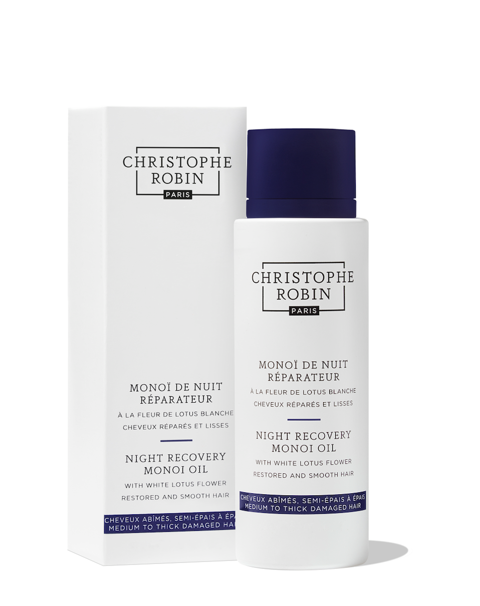 Christophe Robin Night Recovery Monoi Oil with White Lotus Flower 92gm